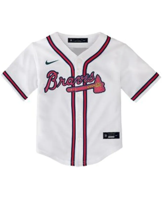 Nike Infant Boys and Girls Ronald Acuna Jr. White Atlanta Braves