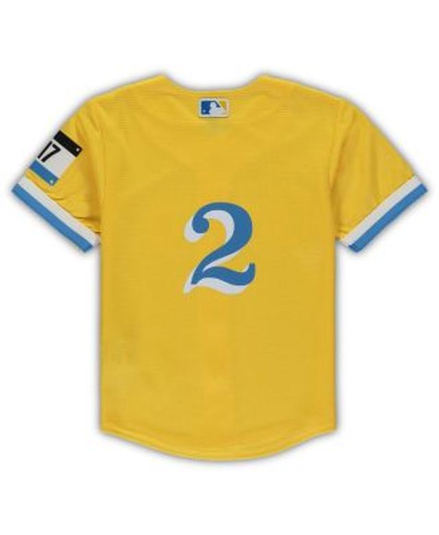 Tim Anderson Chicago White Sox Preschool City Connect Script Replica Jersey  - Black Mlb - Bluefink