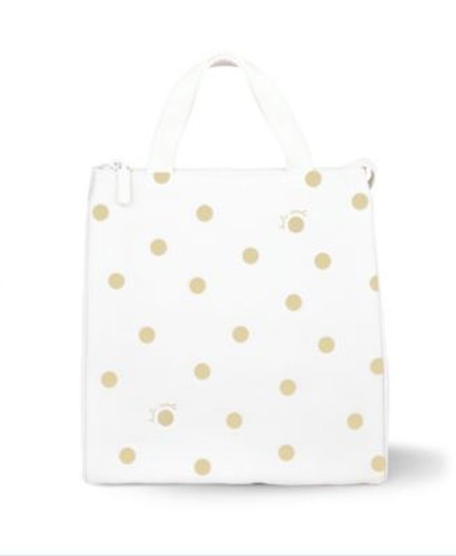 Kate Spade Slice Printed Spazzolato Leather Mini Pizza Box Bag