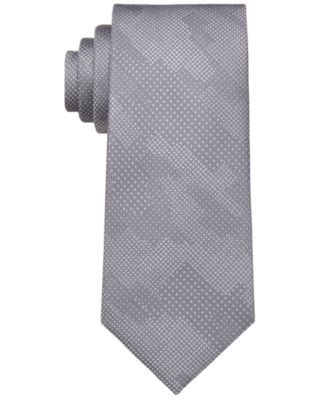 Men's Woven Tonal Camo Tie 