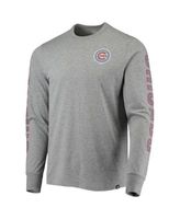 Nike Men's Heather Gray Chicago Cubs Team Engineered Performance T-shirt