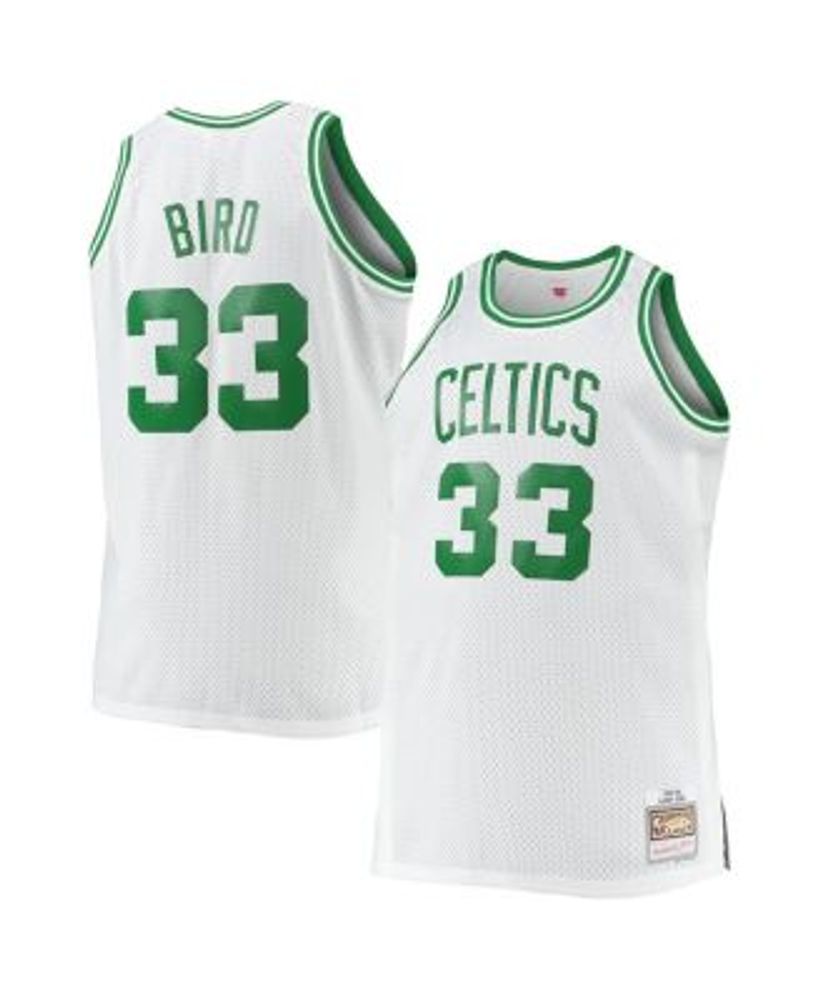Men's Mitchell & Ness Larry Bird Kelly Green Boston Celtics Big & Tall  Hardwood Classics Jersey 