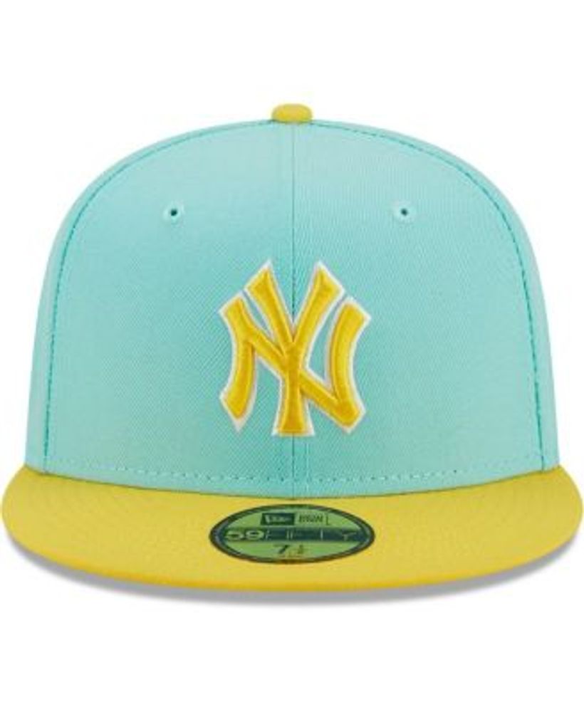 Men's New Era Turquoise Detroit Tigers Icon Color Pack 59FIFTY Fitted Hat