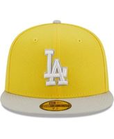 Men's Los Angeles Dodgers New Era Black/Blue Spring Two-Tone 59FIFTY Fitted  Hat