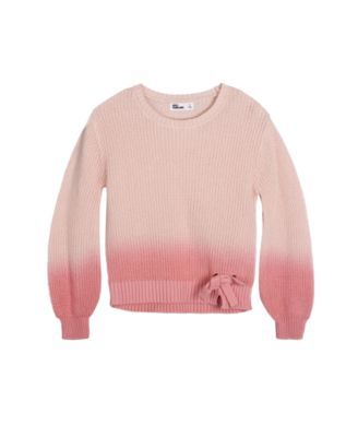 Girls Ombre Bow Sweater