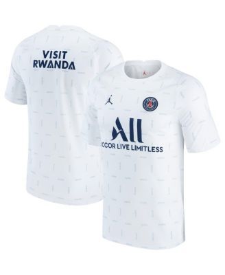 Women's Jordan Brand Lionel Messi White Paris Saint-Germain 2021/22 Fourth Replica Jersey Size: Medium