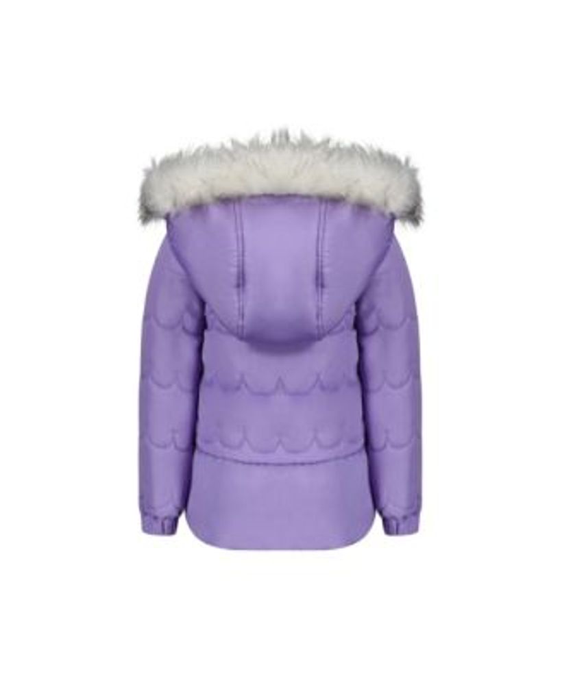 Girls Bubble Coat and Beanie