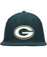 Packers Stacked Logo Snapback Cap