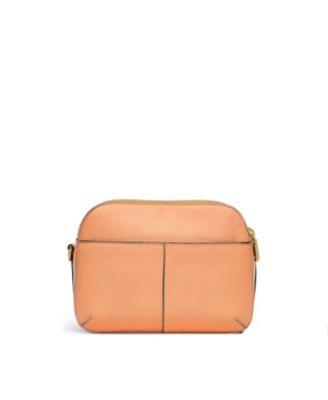 Radley Dukes Place Leather Medium Crossbody Bag in Natural