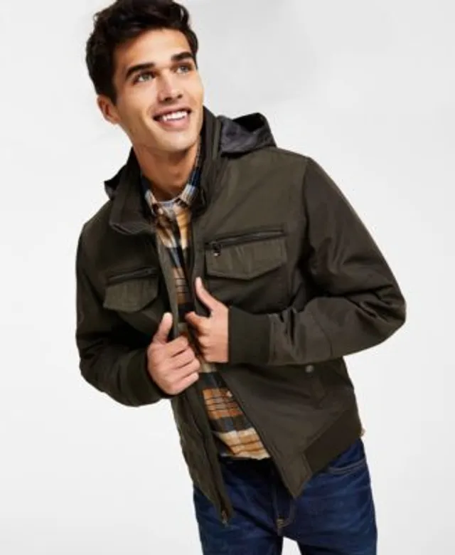 Tommy Hilfiger Reversible Bomber Jacket, Army Green