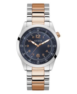 Men's Quartz Two-Tone Stainless Steel Bracelet Watch 42mm