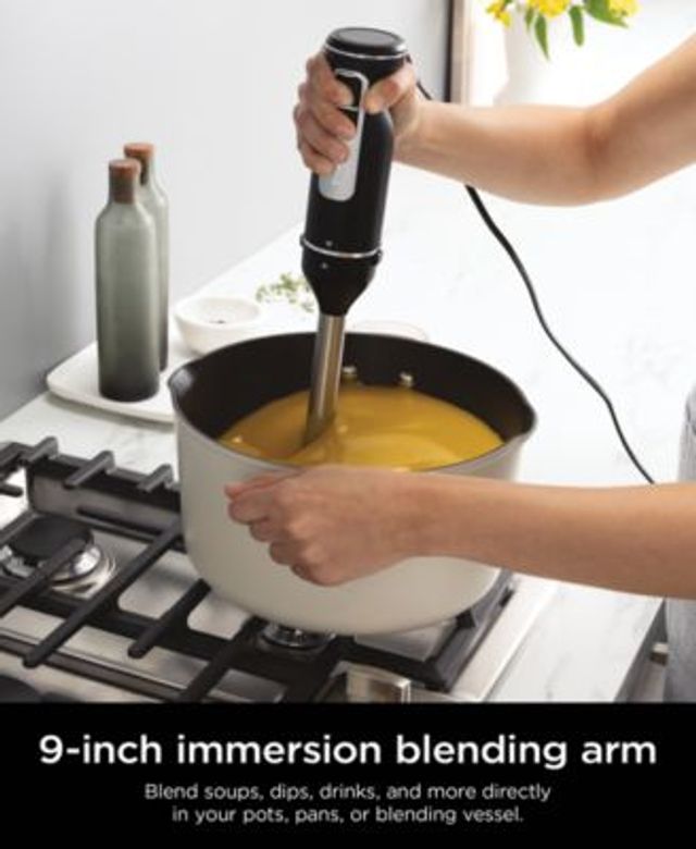 NutriBullet Immersion Blender with Blending Cup, Chopper & Whisk  Attachments - Macy's