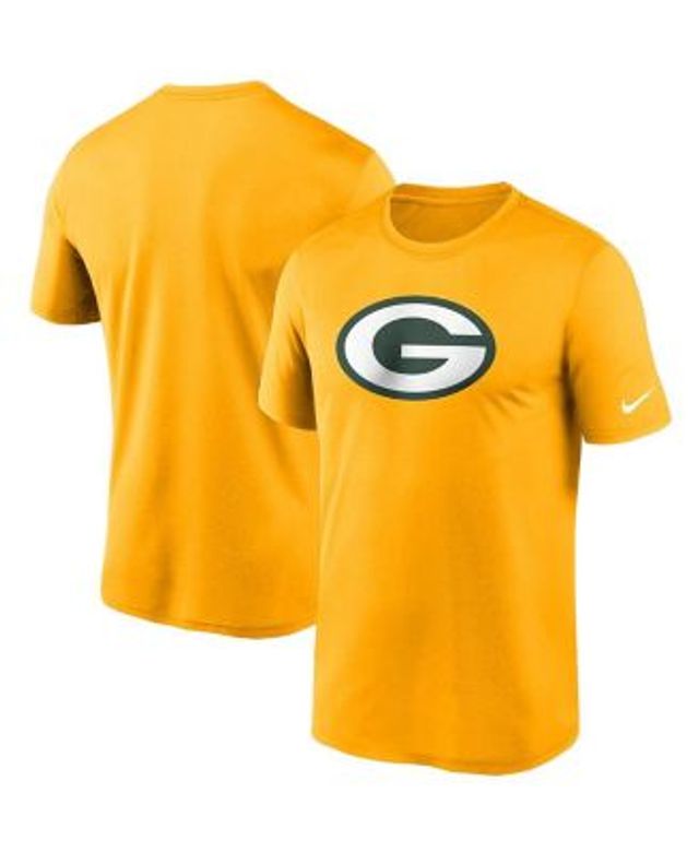 Nike Men's Green Bay Packers Sideline Player Black Long Sleeve T