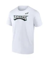 Men's Philadelphia Eagles Fanatics Branded White Hot Shot State T-Shirt