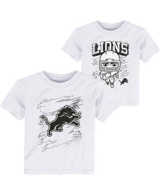 New Orleans Saints Toddler Coloring Activity Two-Pack T-Shirt Set - White