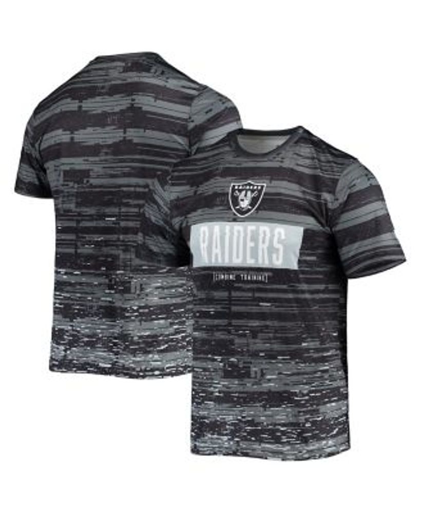 Men's New Era Black Las Vegas Raiders Combine Authentic Offsides Long Sleeve T-Shirt Size: Small