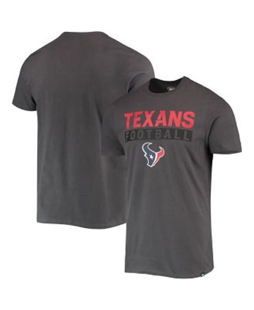 47 Brand Men's '47 Charcoal Houston Texans Dark Ops Super Rival T-shirt