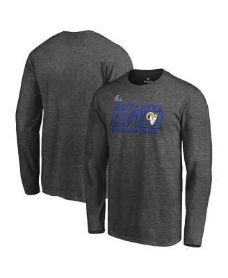 Men's Fanatics Branded Royal Los Angeles Rams Super Bowl LVI Champions Big  & Tall Parade Long Sleeve T-Shirt