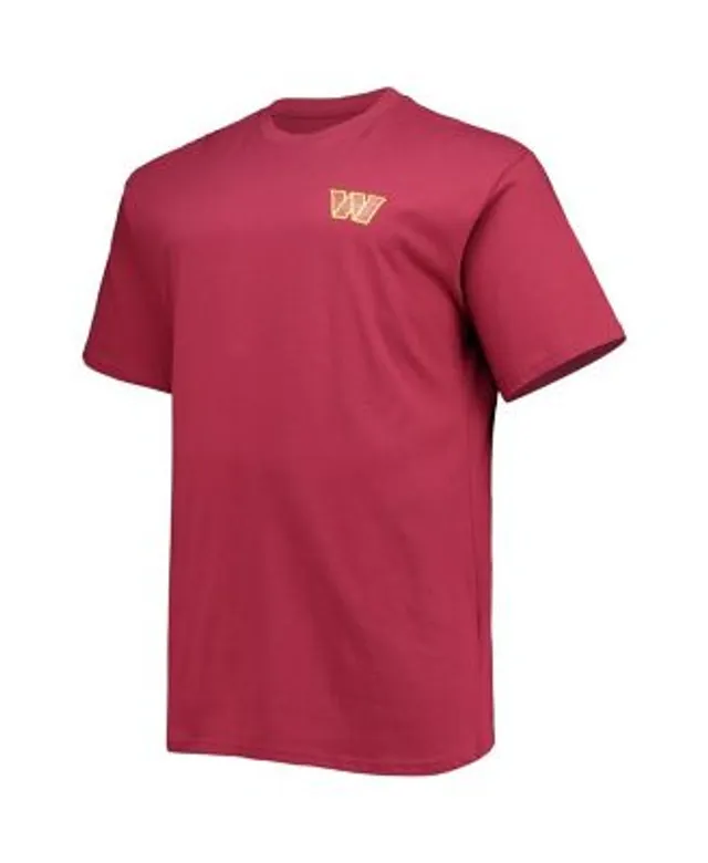 Men's Fanatics Branded Burgundy Washington Commanders Team #1 Dad T-Shirt