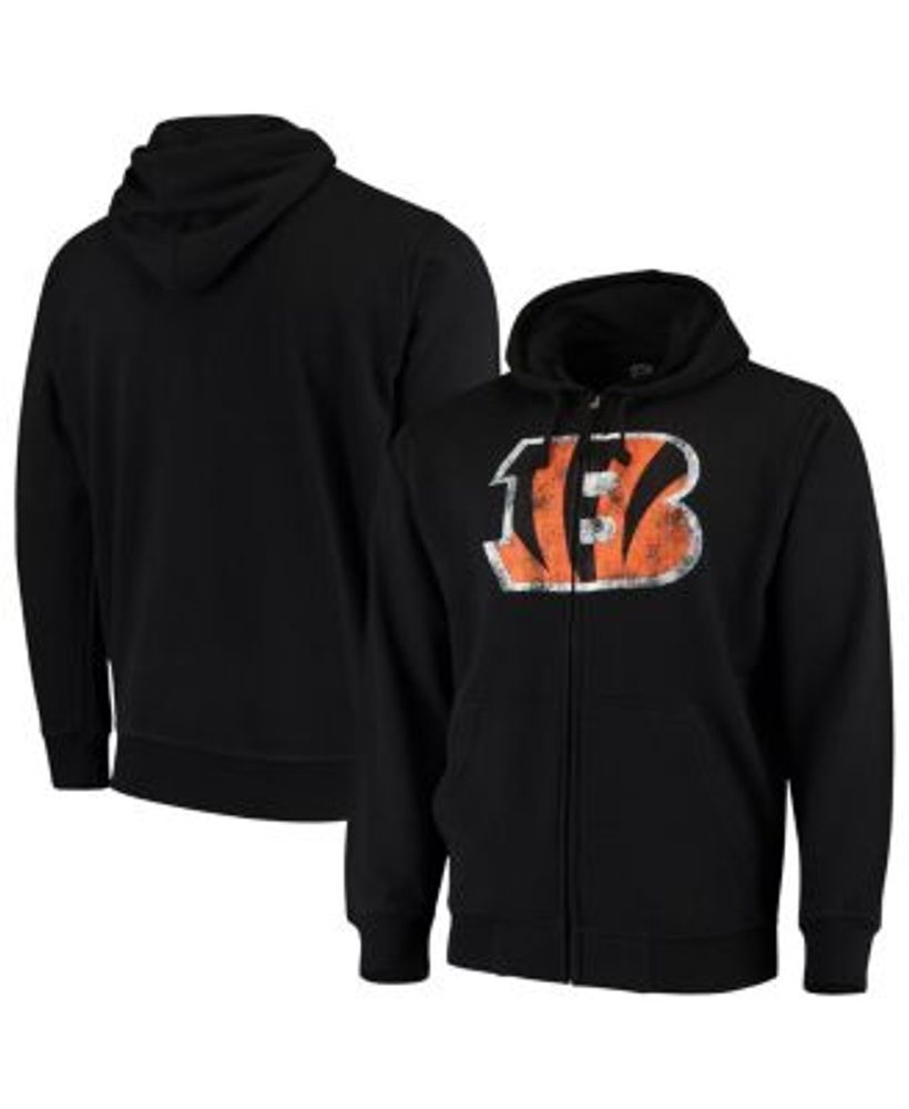 Cincinnati Bengals G-III Sports by Carl Banks Primary Logo Full-Zip Hoodie - Black, Men's, Size: Large