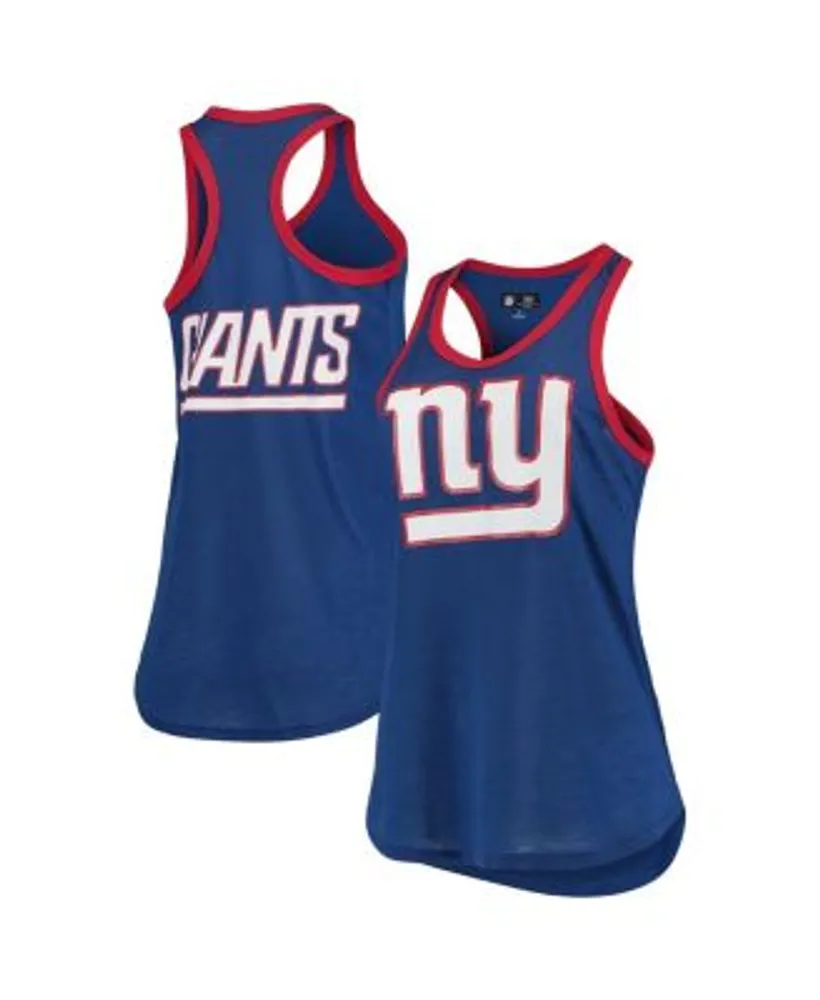 G-III 4Her by Carl Banks Women's Royal New York Giants Tater Tank