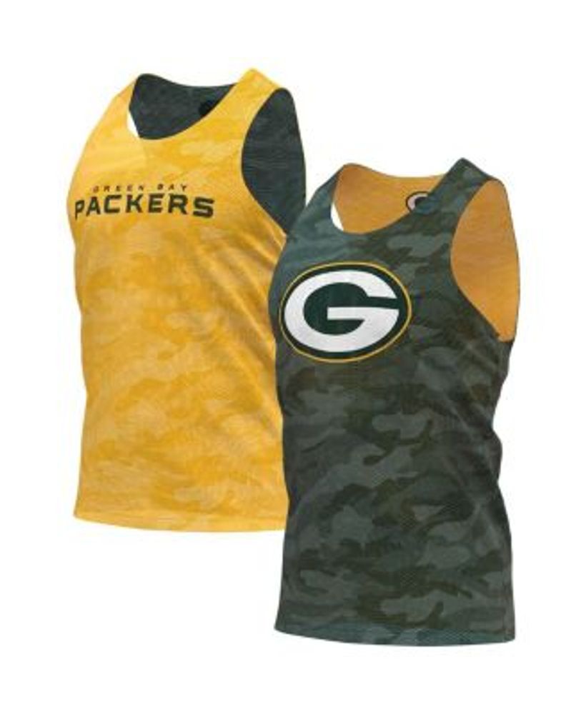 Profile Men's Green Green Bay Packers Big and Tall Muscle Tank Top