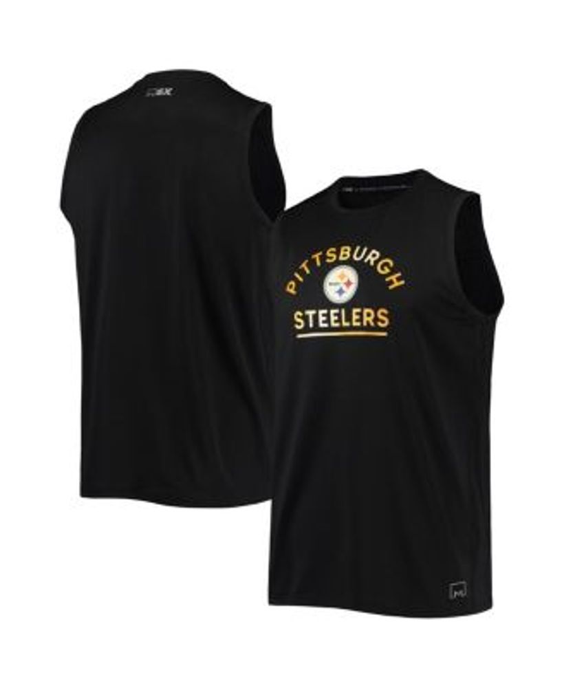 MSX by Michael Strahan Men's Black Pittsburgh Steelers Rebound