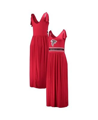 Women's Red Atlanta Falcons Game Over Maxi Dress