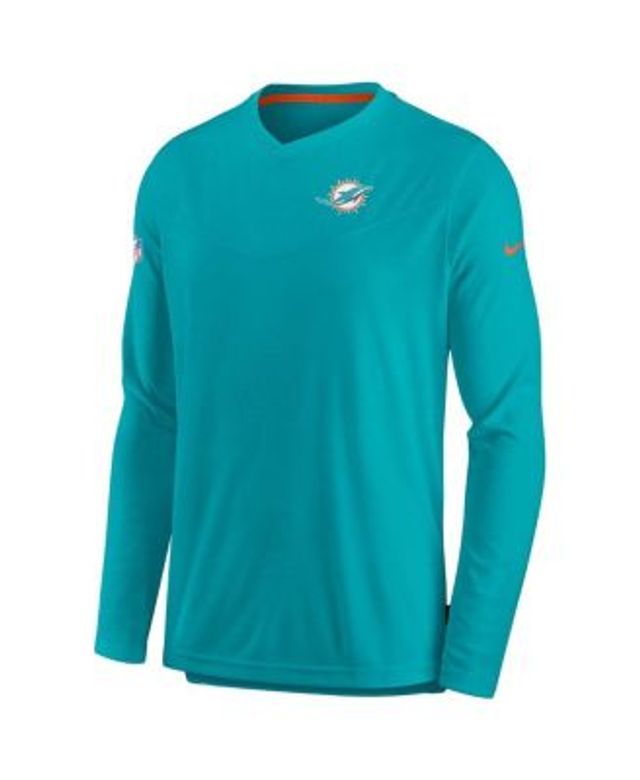 Men's Nike Cardinal Arizona Cardinals Sideline Coach Performance Long Sleeve T-Shirt