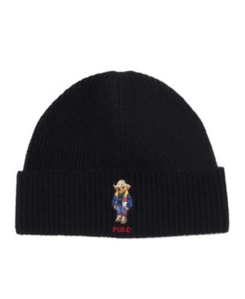 Solid Holiday Bear Beanie