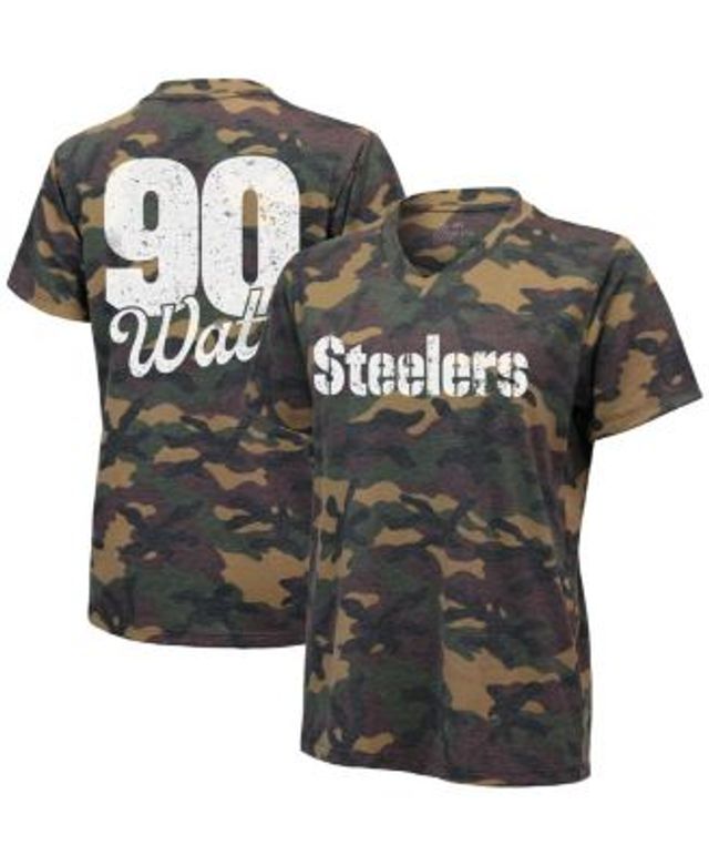 Men's Fanatics Branded Black Pittsburgh Steelers Camo Program T-Shirt 