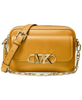 Leather Parker Chain Swag Camera Crossbody