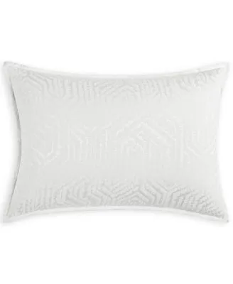 Etched Geo Sham, King, Created for Macy's
