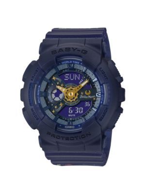 G-Shock Women's Blue Resin Strap Watch, 43.4mm, BA110XSM-2A