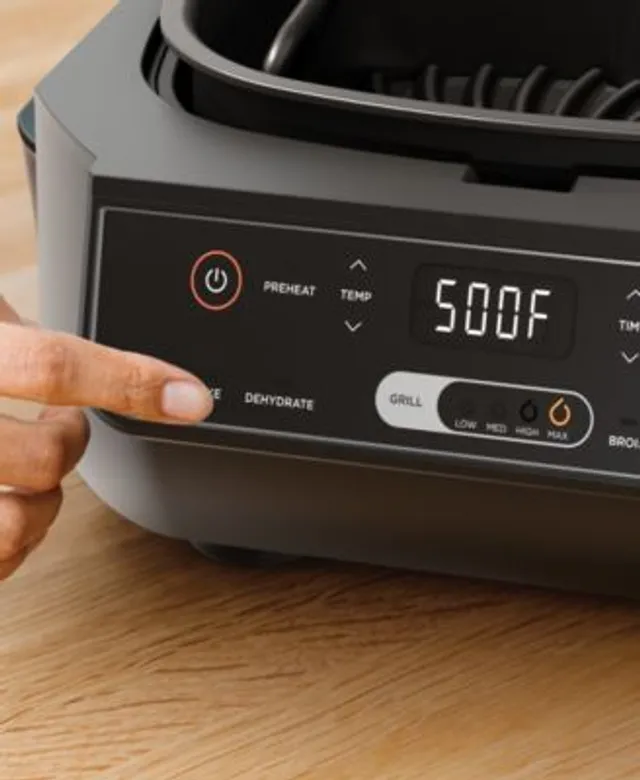 Ninja Foodi DG551 Smart XL 6-in-1 Indoor Grill & Air Fryer - Macy's