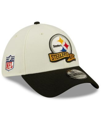 New Era Men's Camo Pittsburgh Steelers Punched Out 39THIRTY Flex Hat