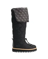 GUESS Women's Ladiva Tall Quilted Boots