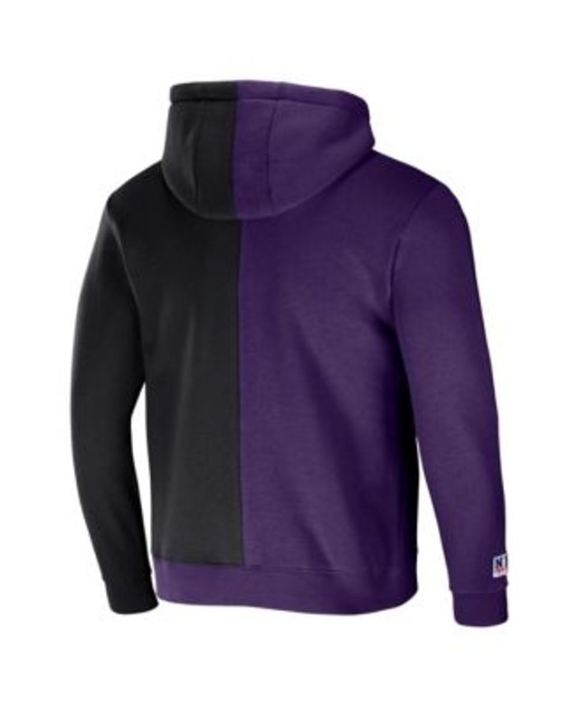 Men's NFL x Staple Purple Minnesota Vikings Split Logo Pullover Hoodie