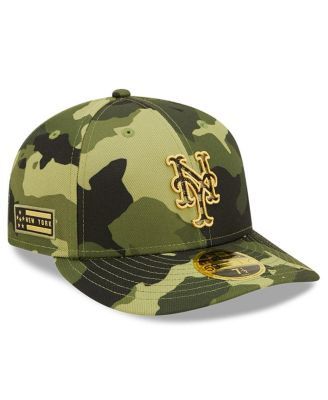 Men's New Era Camo New York Mets 2021 Armed Forces Day 9FORTY