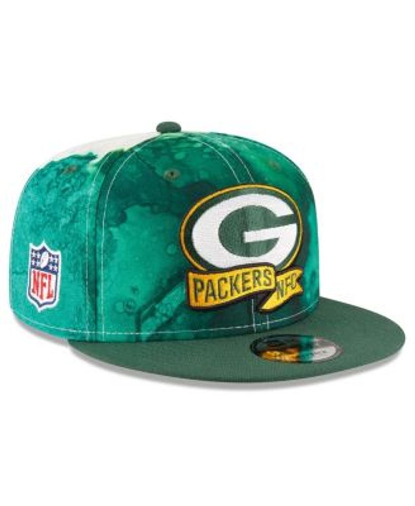 Men's New Era Green Bay Packers White on White 59FIFTY Fitted Hat