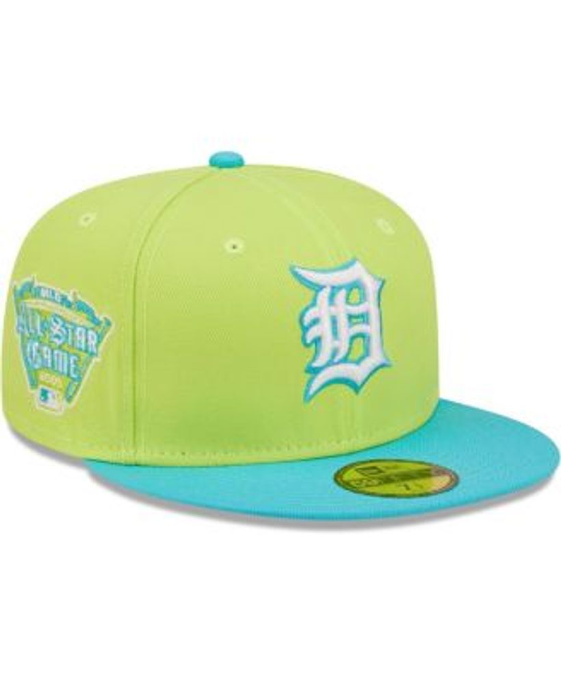 New Era Men's Green Detroit Tigers 2005 MLB All-Star Game Cyber Vice  59FIFTY Fitted Hat