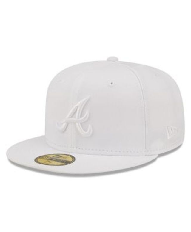 Men's New Era White/Charcoal Atlanta Braves 2000 MLB All-Star Game Chrome 59FIFTY Fitted Hat