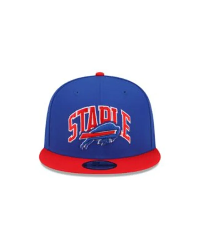 Men's New Era Royal/Red Buffalo Bills NFL x Staple Collection 9FIFTY  Snapback Adjustable Hat