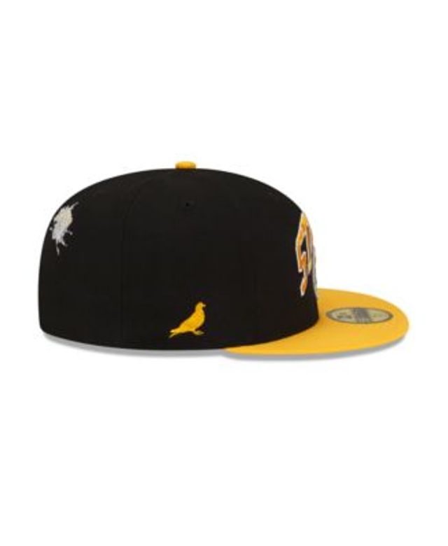 New Era x Staple Men's New Era Black/Gold Pittsburgh Steelers NFL x Staple Collection 59FIFTY Fitted Hat at Nordstrom, Size 6 7