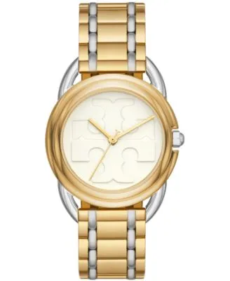 Tory Burch The Miller Bangle Watch Set, 34mm Gold