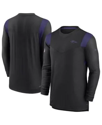 Atlanta Falcons Nike Sideline Player UV Performance Long Sleeve T-Shirt -  Black