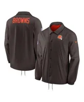 Men's Nike Gray Cleveland Browns Sideline Repel Short Sleeve Pullover Hoodie