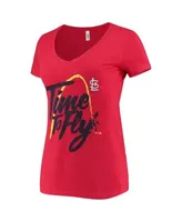 St. Louis Cardinals Women's Red Tri-Blend Shirt