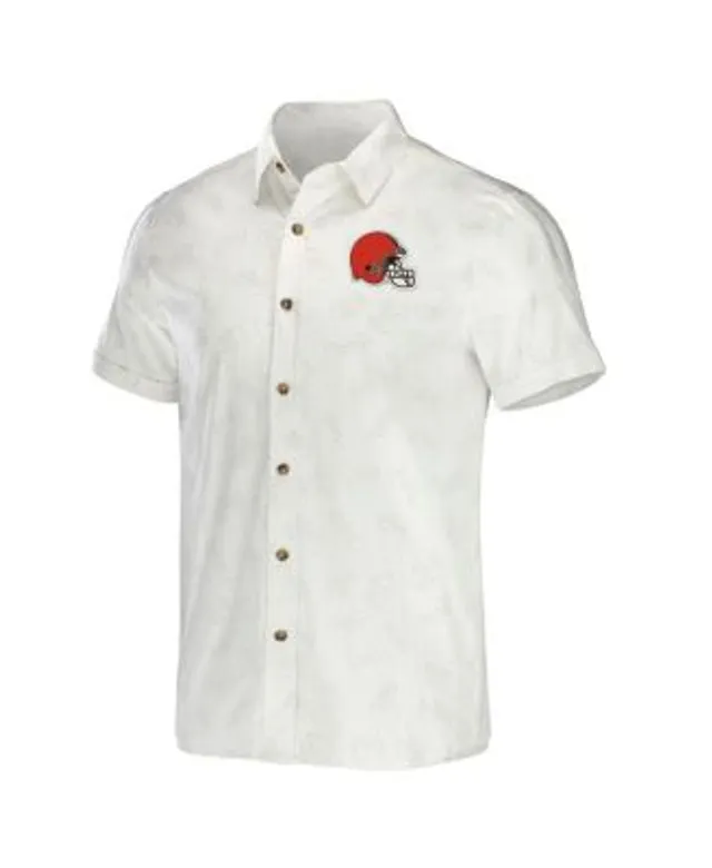 Women's '47 Brand Bills Red & Retro Buffalo Cropped Shirt