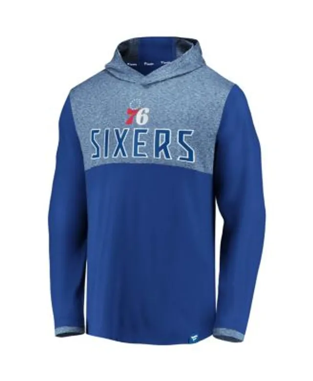 Fanatics Branded Men's Royal Philadelphia 76ers Post Up Hometown Collection Pullover Hoodie - Royal